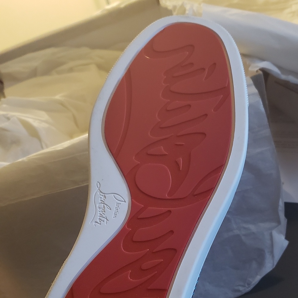 Christian Louboutin Men's Lou Pik Pik High-Top - Picture 8 of 8